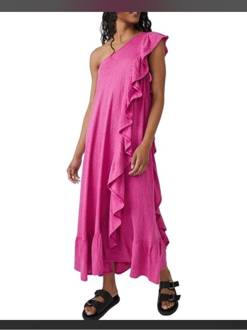 FP Beach Elisa Maxi Dress in Dahlia Mauve